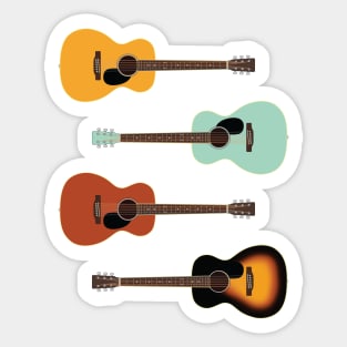 Concert Style Acoustic Guitar Pack Sticker